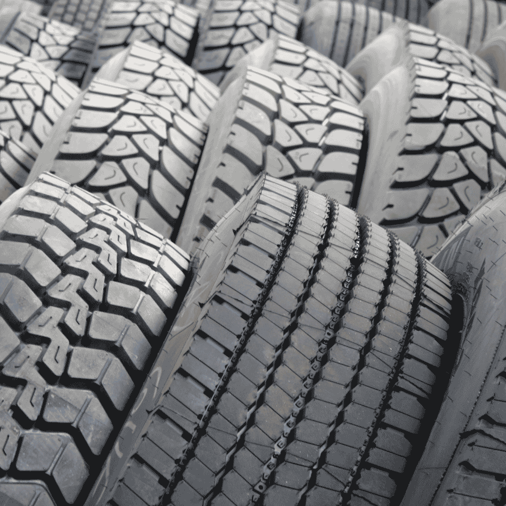 An image of used tires in stock at Good Tire Calgary.